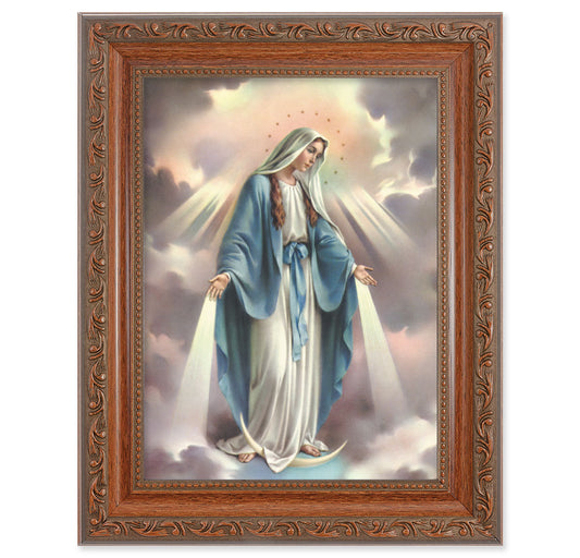 Our Lady of Grace Picture Framed Wall Art Decor Medium