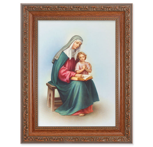 St. Anne Picture Framed Wall Art Decor Medium with Frame