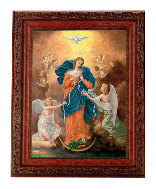 Our Lady Untier of Knots Picture Framed Wall Art Decor