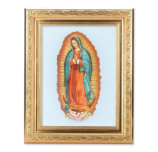 Our Lady of Guadalupe Picture Framed Wall Art Decor Medium