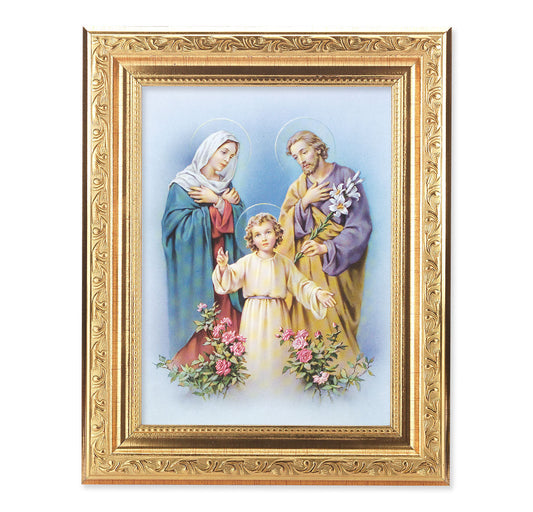 The Holy Family Help Picture Framed Wall Art Decor Medium
