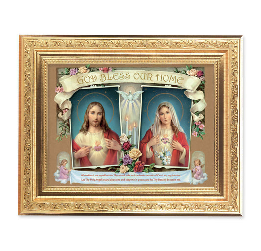 House Blessing SHJ-IHM Framed Wall Art Decor Medium