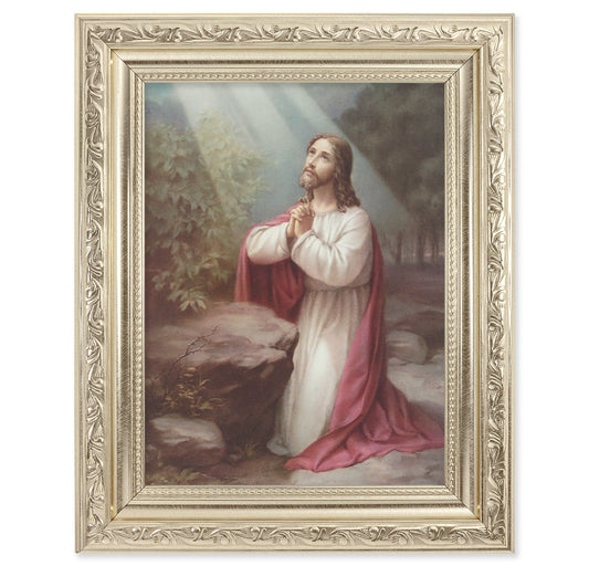 Christ on the Mount of Olives Picture Framed Wall Art Decor