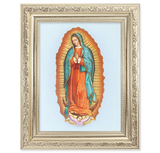 Our Lady of Guadalupe Picture Framed Wall Art Decor Medium