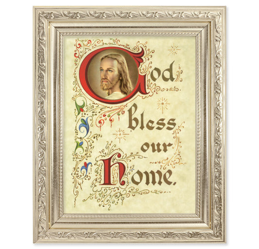 House Blessing Picture Framed Wall Art Decor Medium Frame