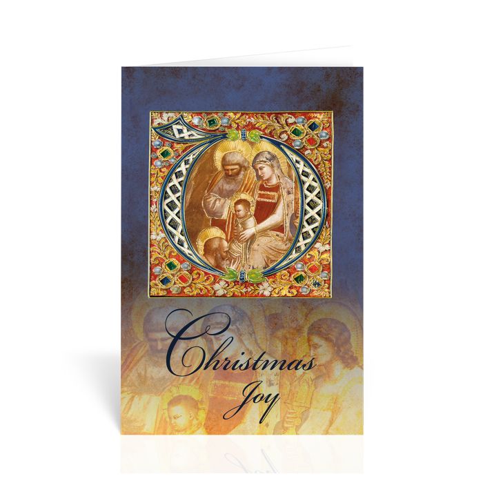 Catholic Holy Family Christmas Joy Greeting Cards Boxed 10