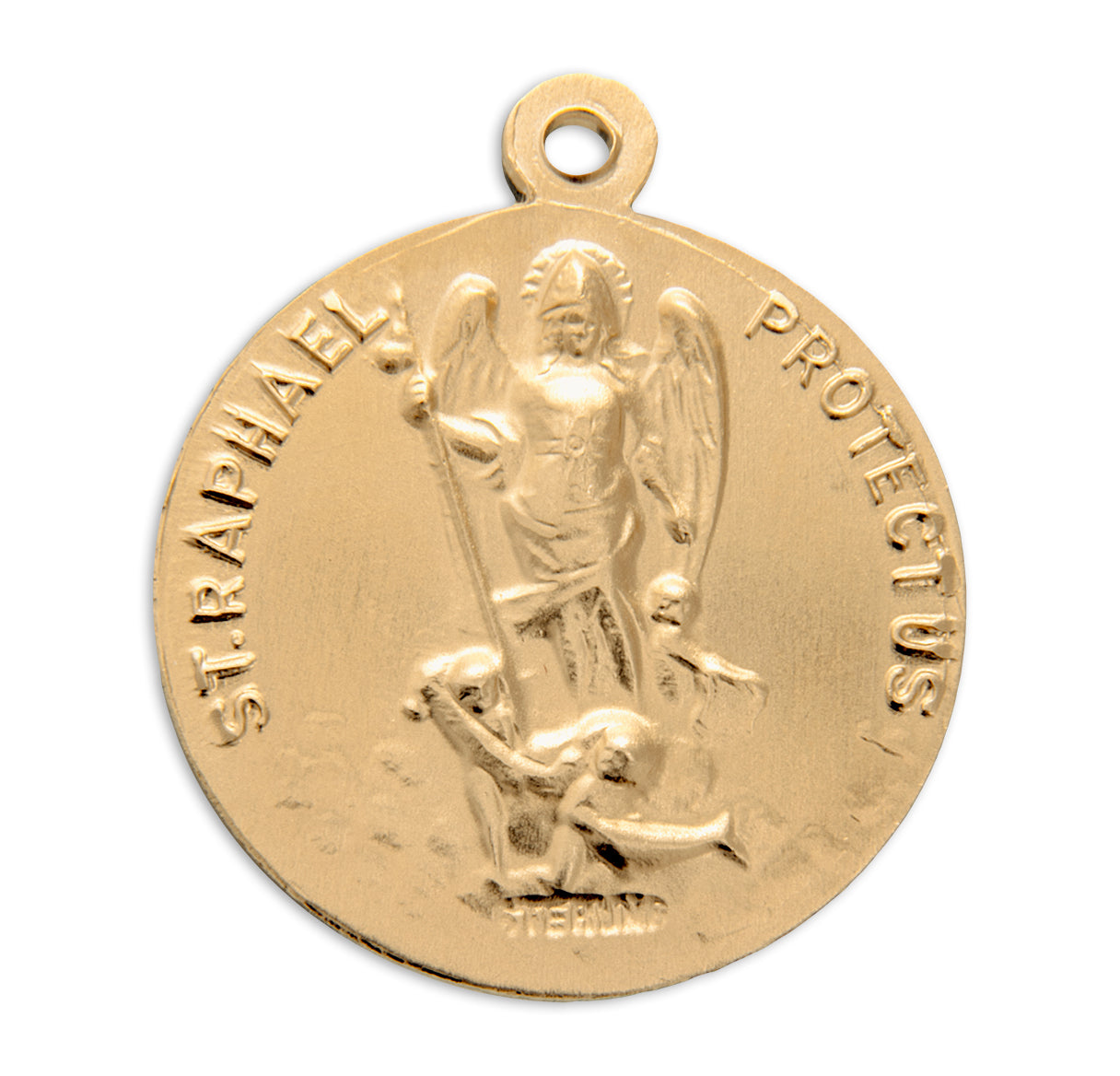 St. Christopher Medal Back