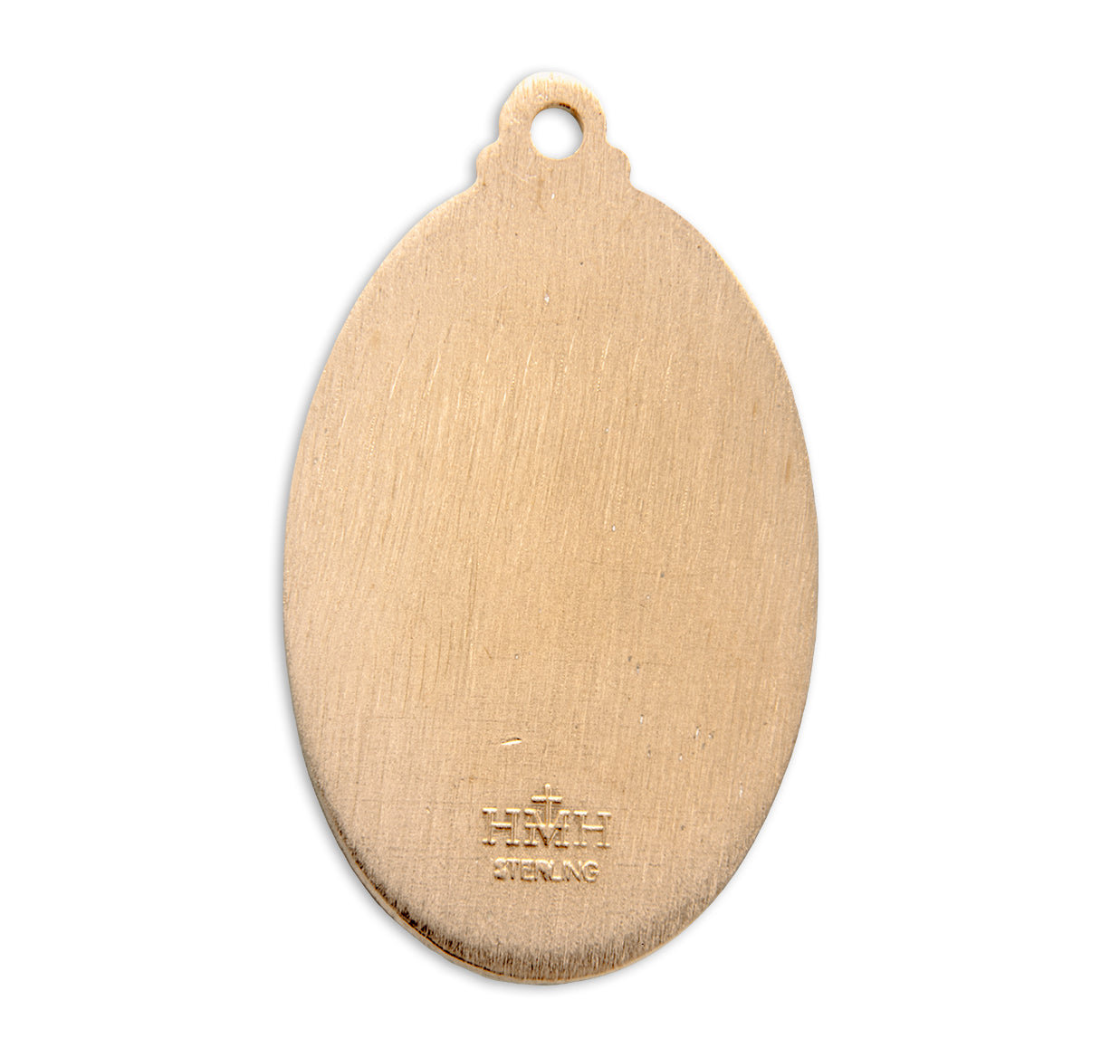 St. Christopher Medal Back