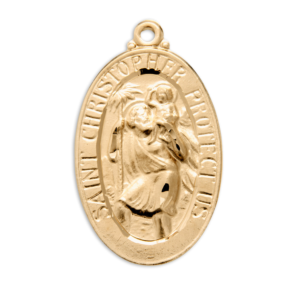 St. Christopher Medal Front