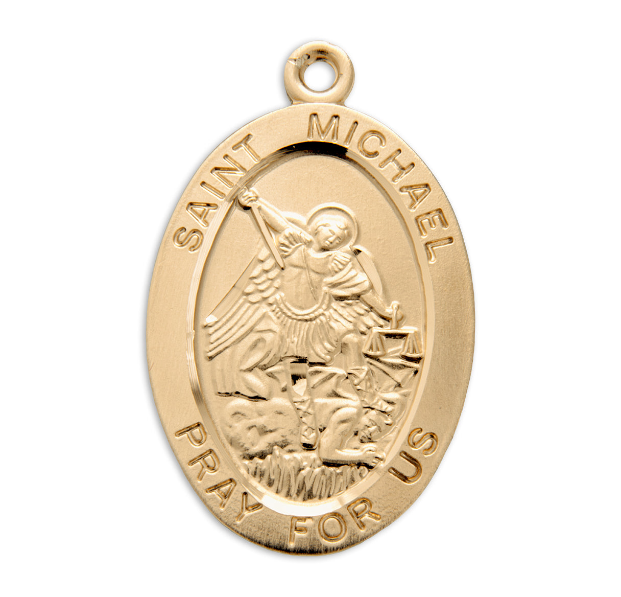 St. Michael Medal Front