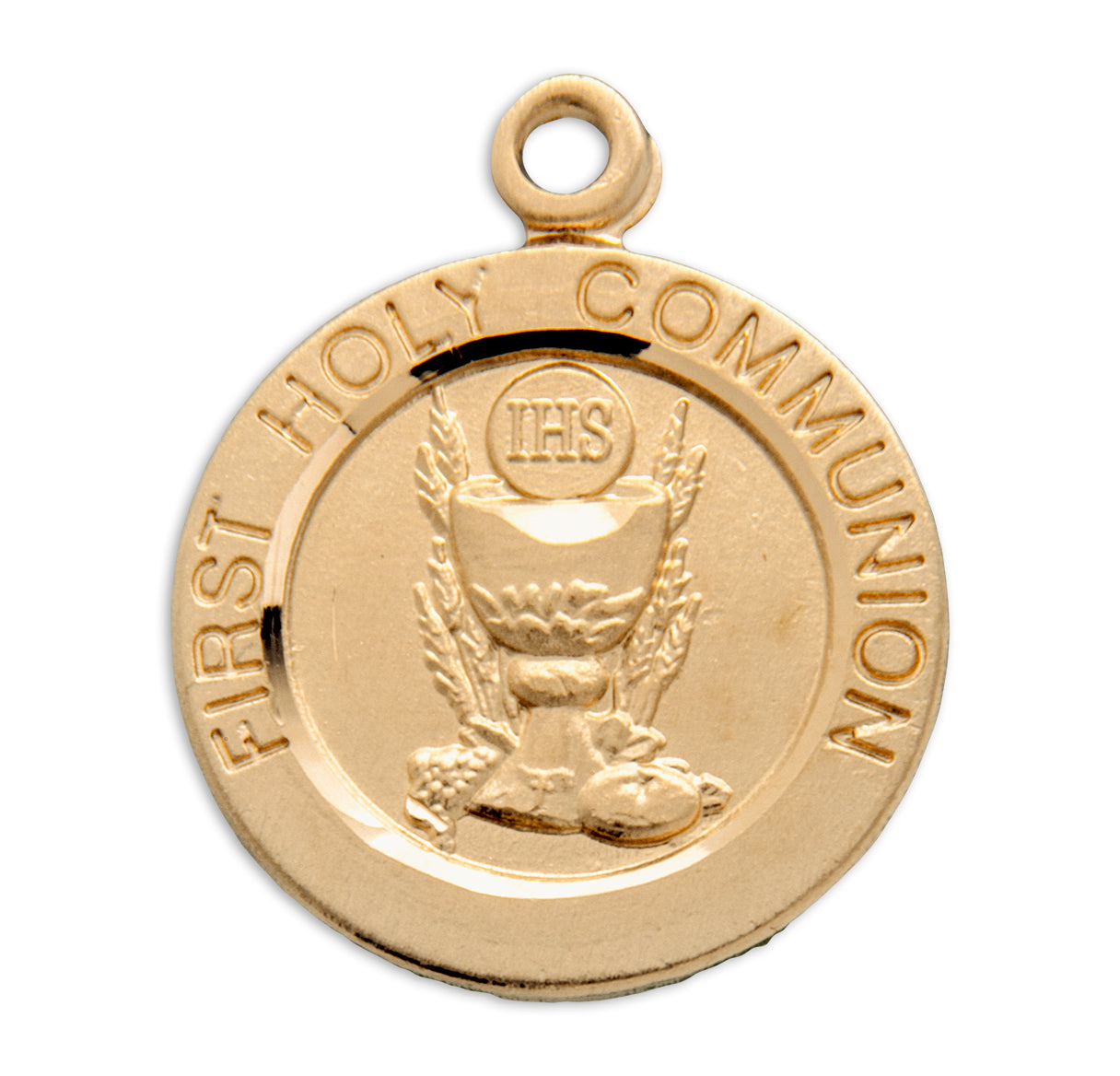 Gold Over Sterling Silver First Holy Communion Pendant Gift