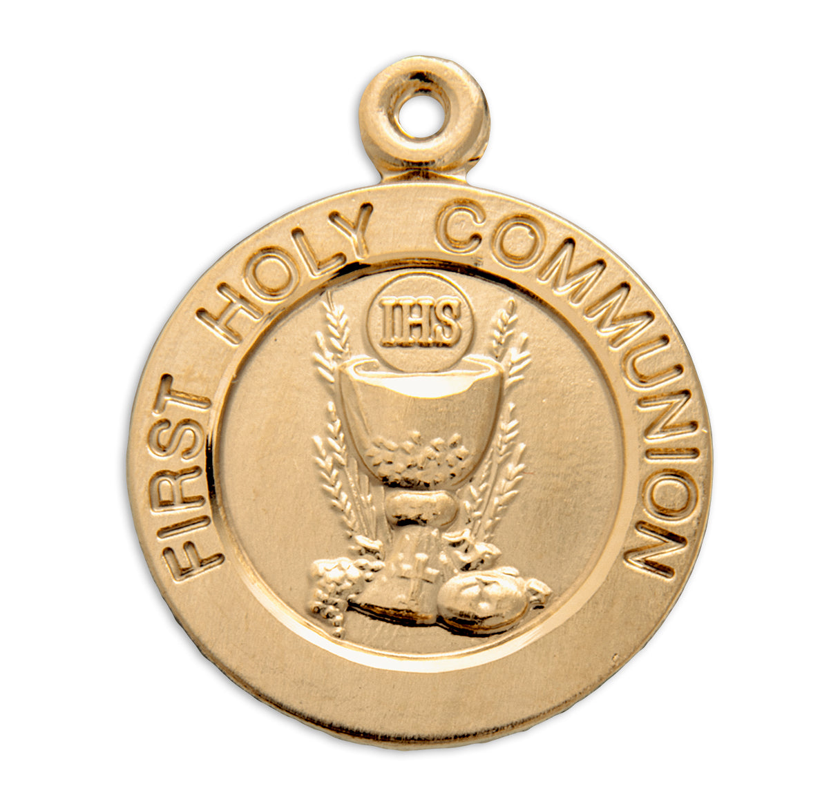 Gold Over Sterling Silver First Holy Communion Pendant Gift