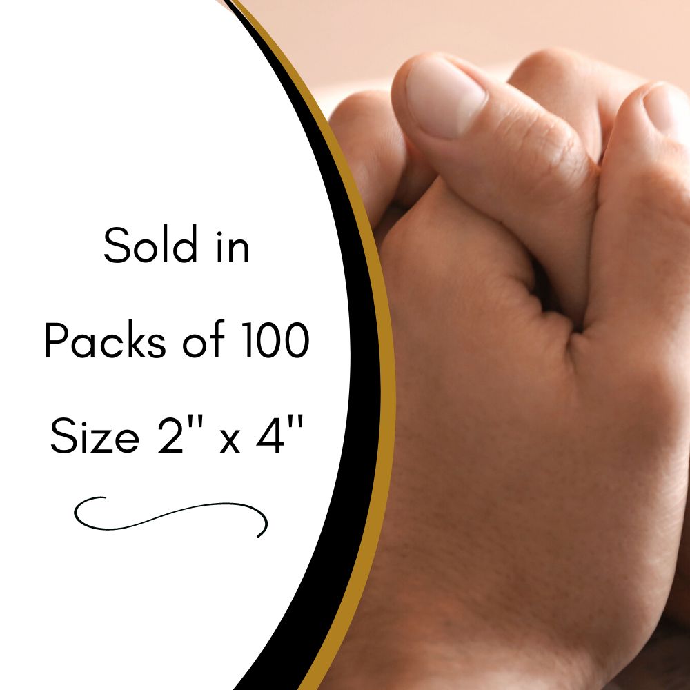 Wound in the Shoulder Catholic Prayer Holy Card Pack of 100