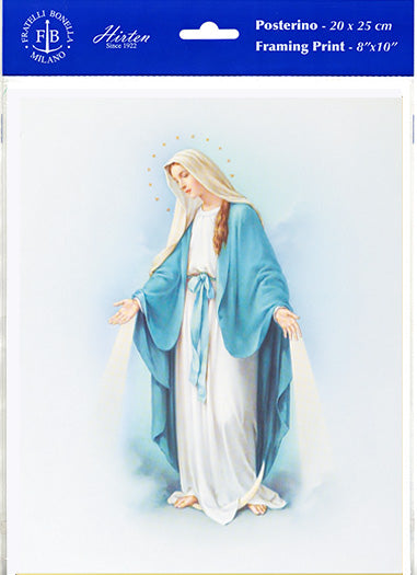 Our Lady of Grace Framing Print Medium Print Only 8x10