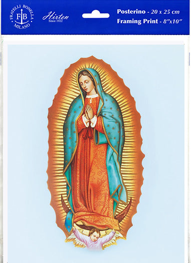 Our Lady of Guadalupe Framing Print Medium Print Only 8x10
