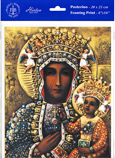 Our Lady of Czestochowa Framing Print Wall Art Decor Set of 3