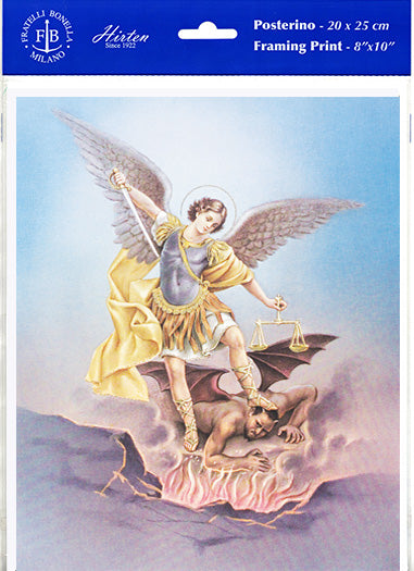 St. Michael Framing Print, Medium, Print Only 8x10 Size
