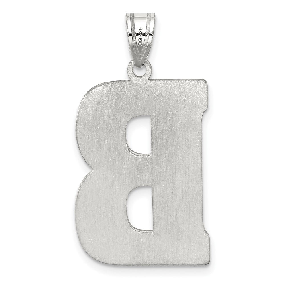 Extel Large Sterling Silver Initial B Charm Made in USA