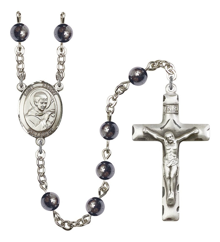 Extel Saint Robert Bellarmine Catholic Rosary Beads for Men