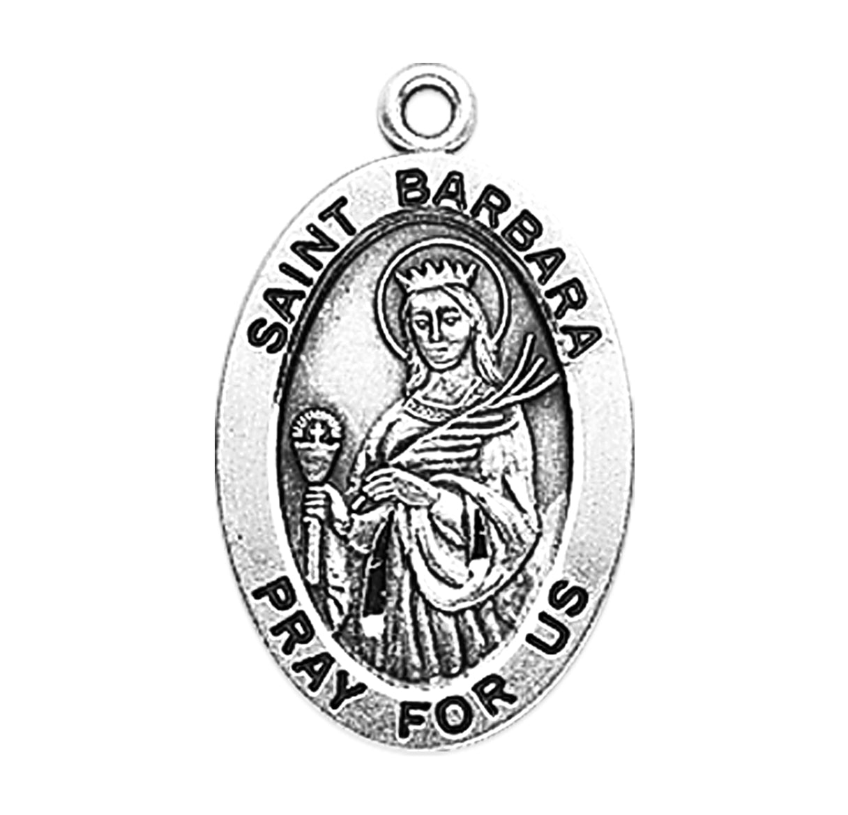 St. Barbara Medal Front