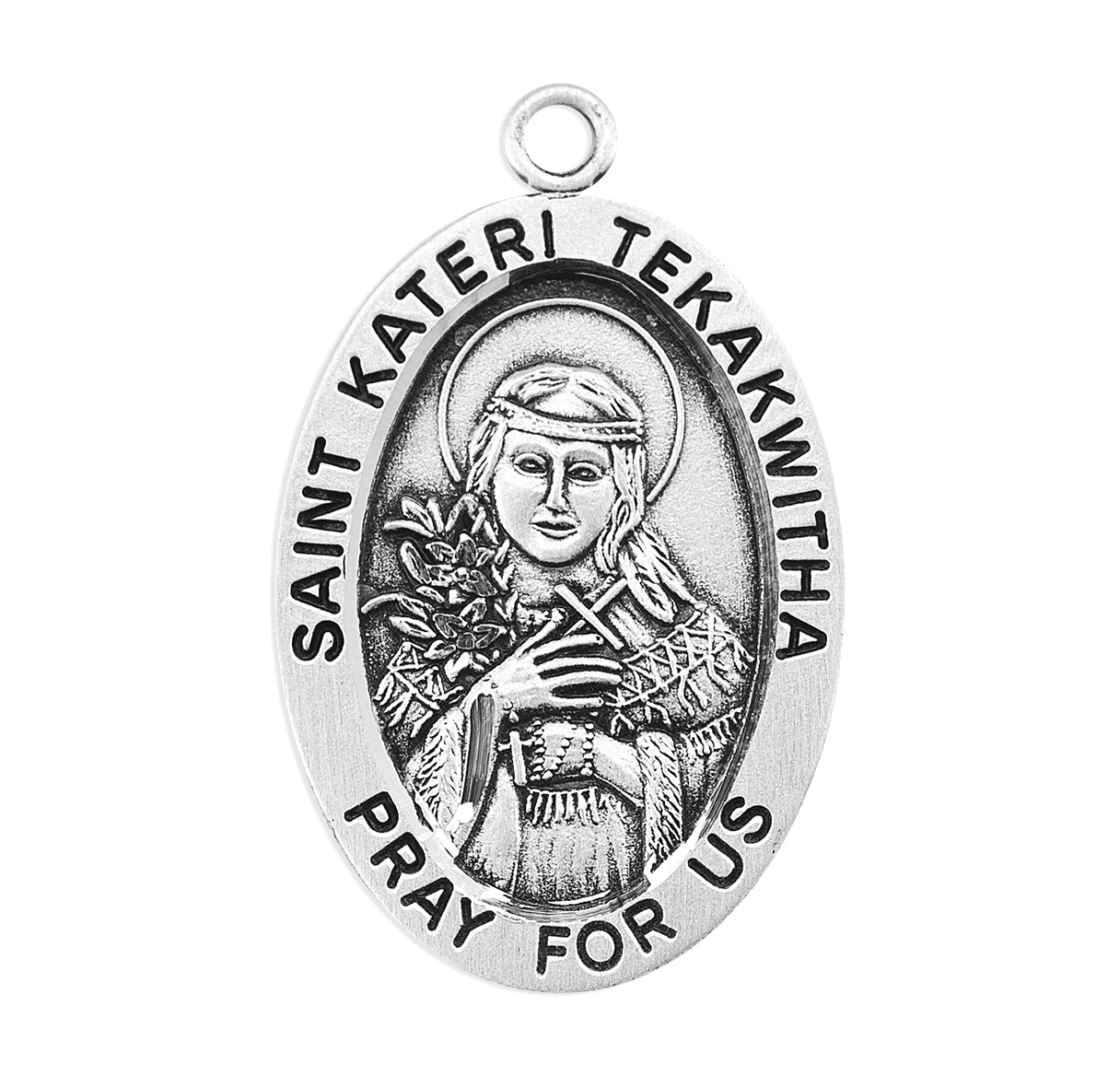 Te. Kateri Medal Front