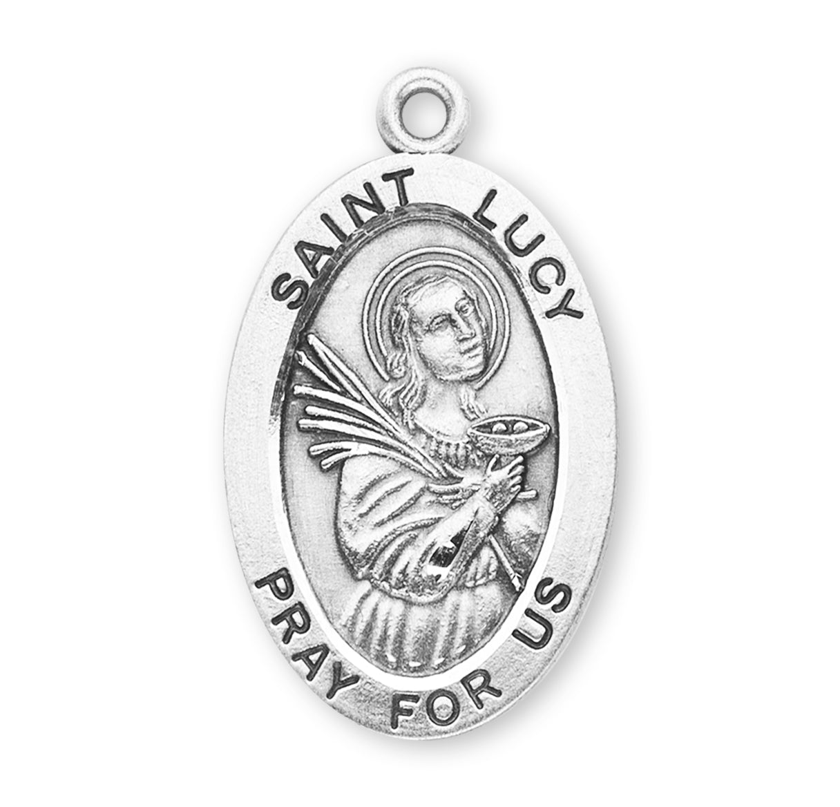 St. Lucy Medal Front