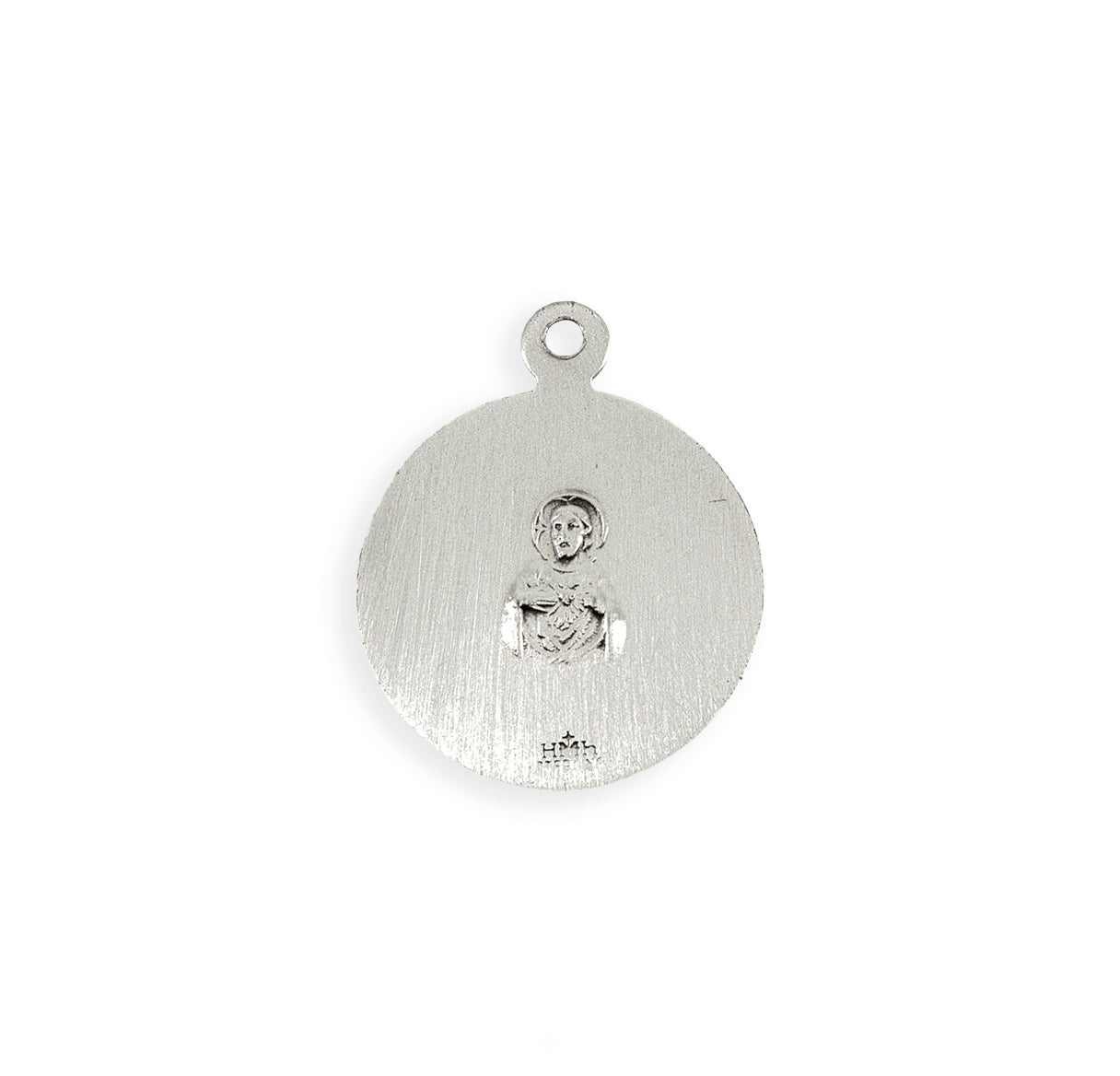 Sterling Silver Holy Scapular Medal Pendant Necklace Gift