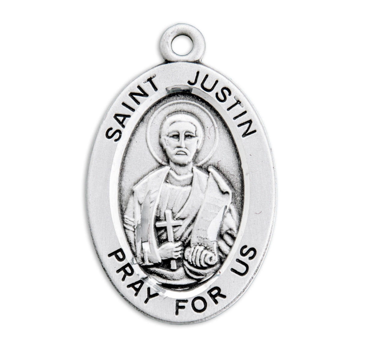 St. Justin Medal Front