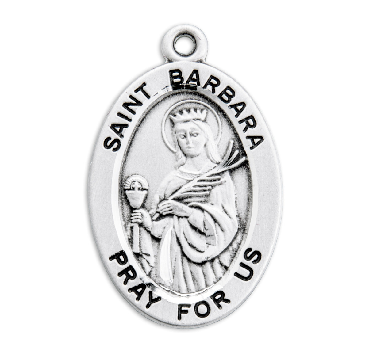 St. Barbara Medal Front