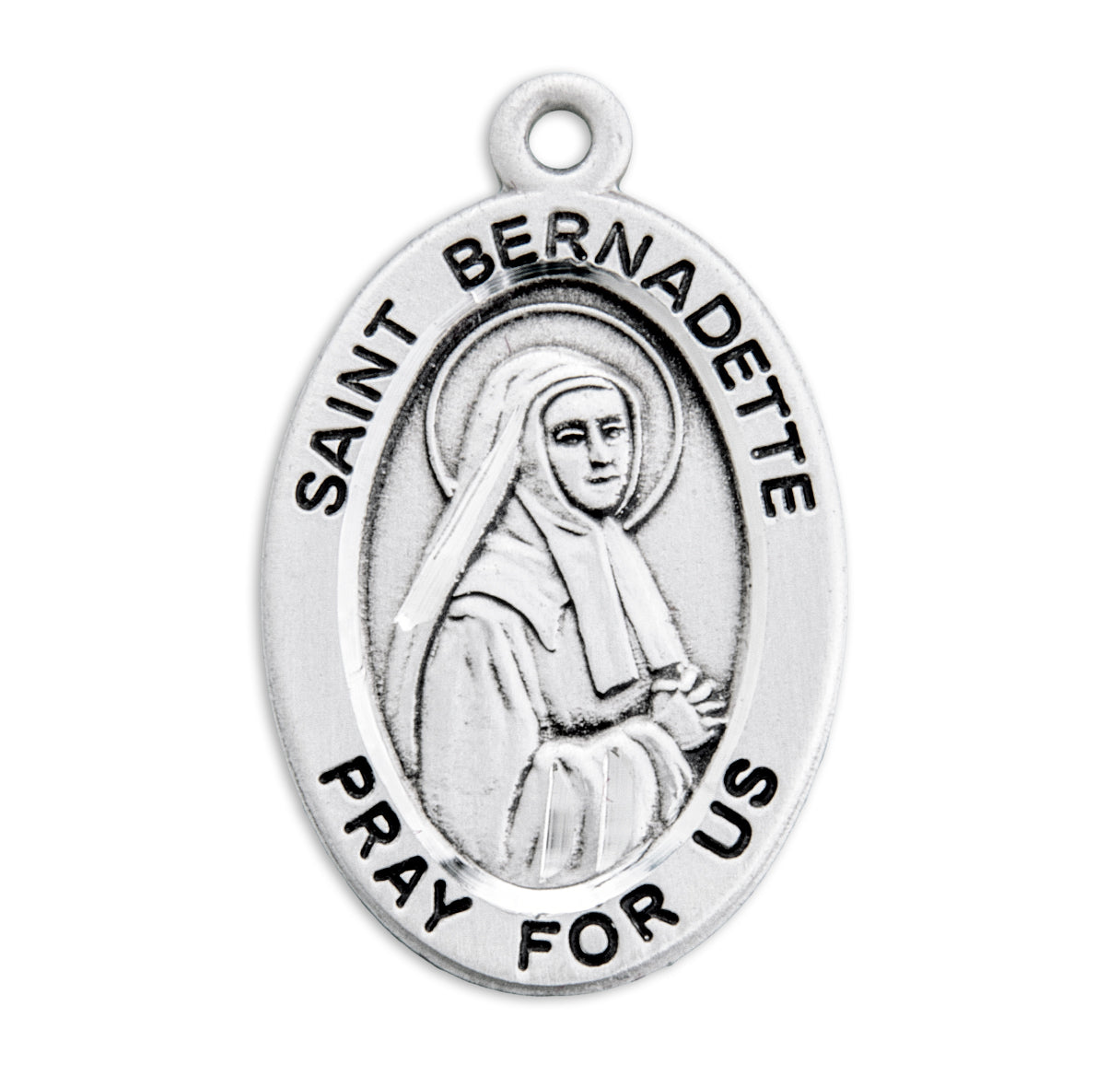 St. Bernadette Medal Front