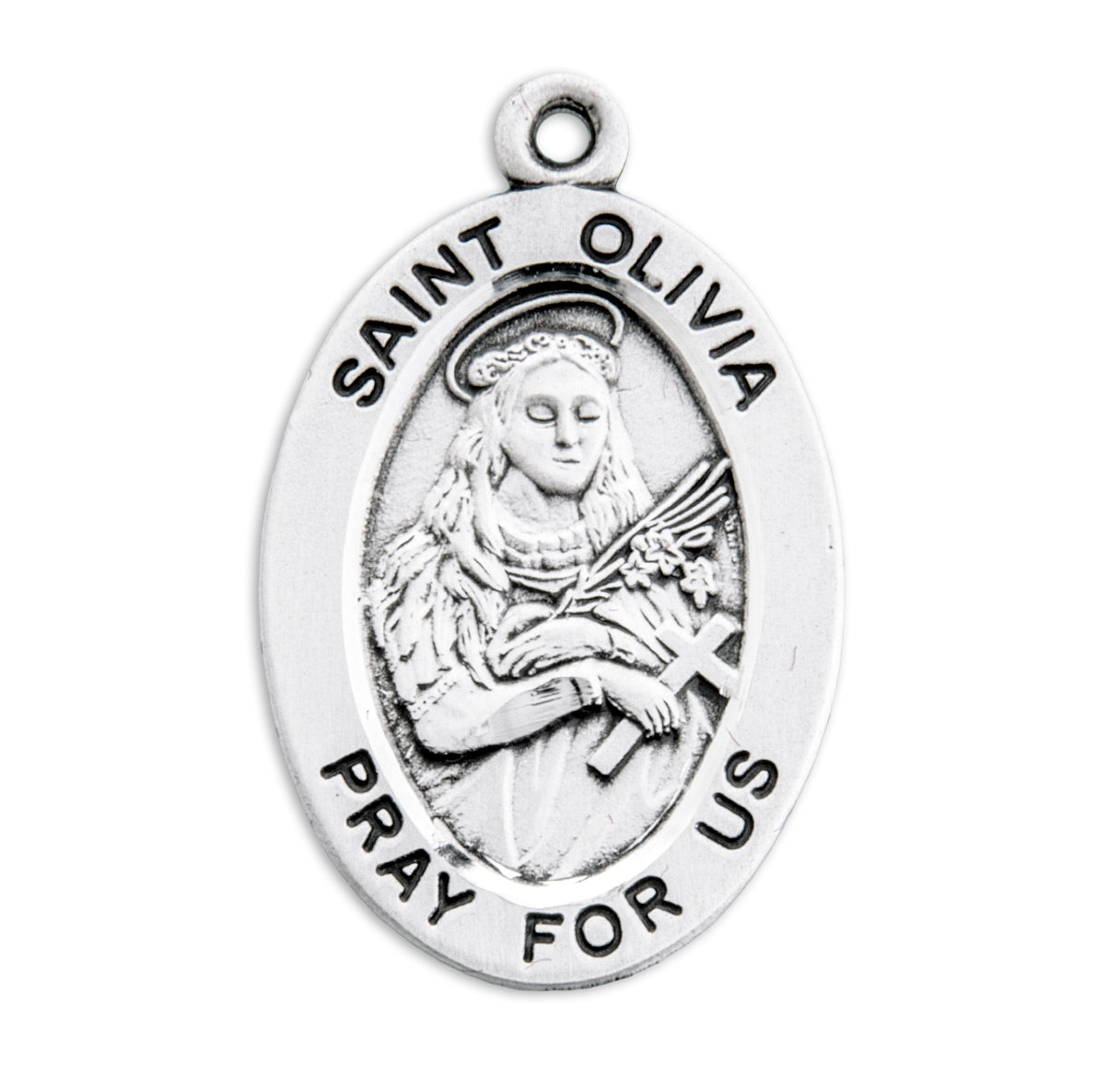 St. Olivia Medal Front