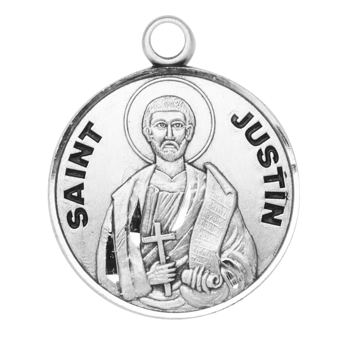 St. Justin Medal Front