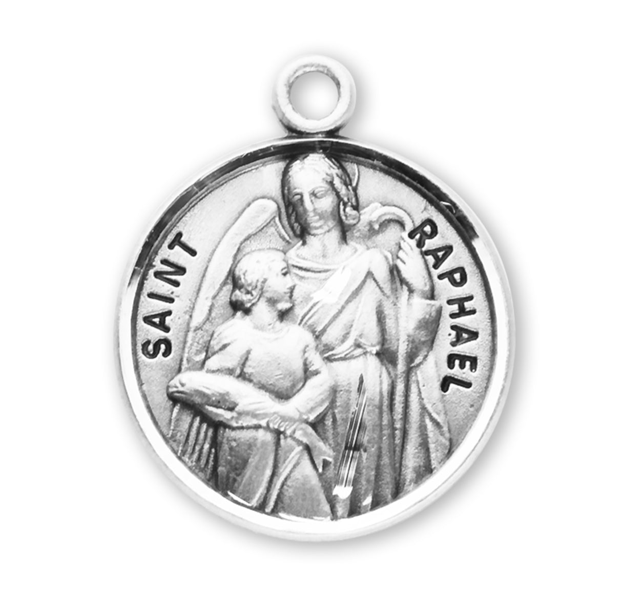 St. Raphael Medal Front