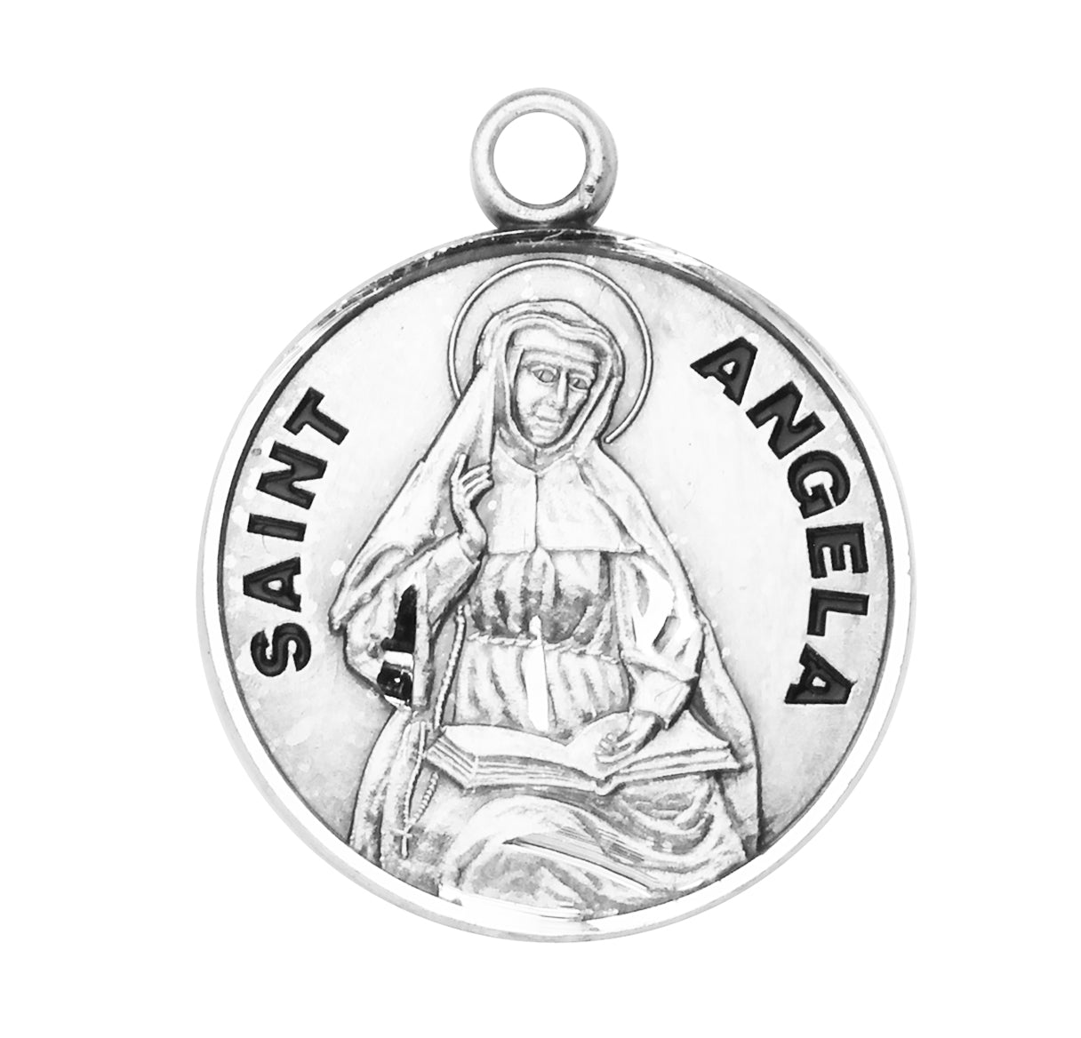 St. Angela Medal Front