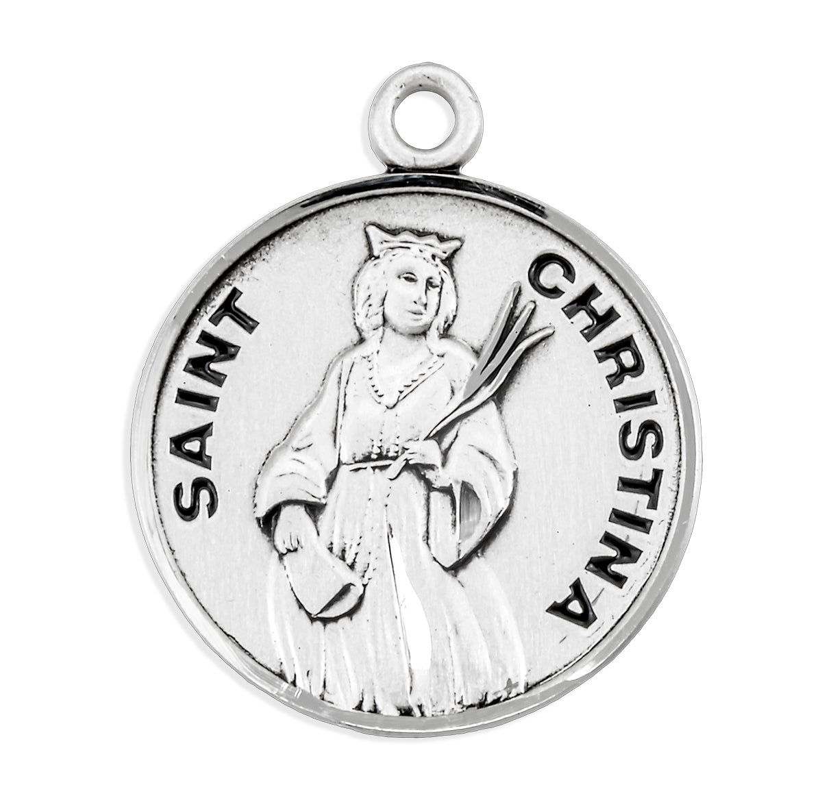 St. Christina Medal Front