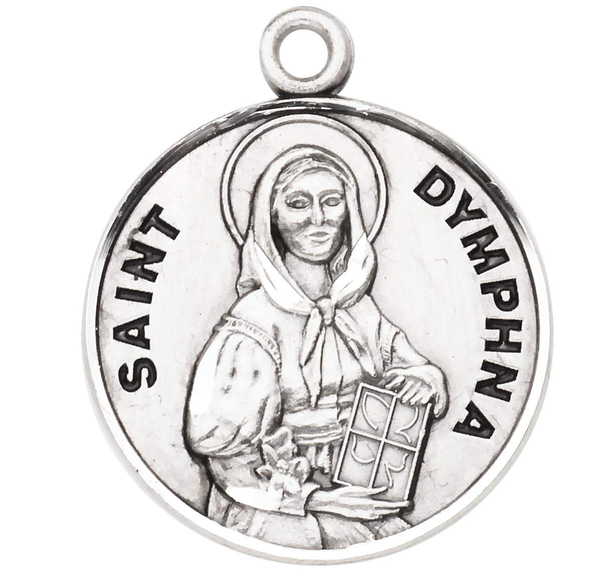 St. Dymphna Medal Front