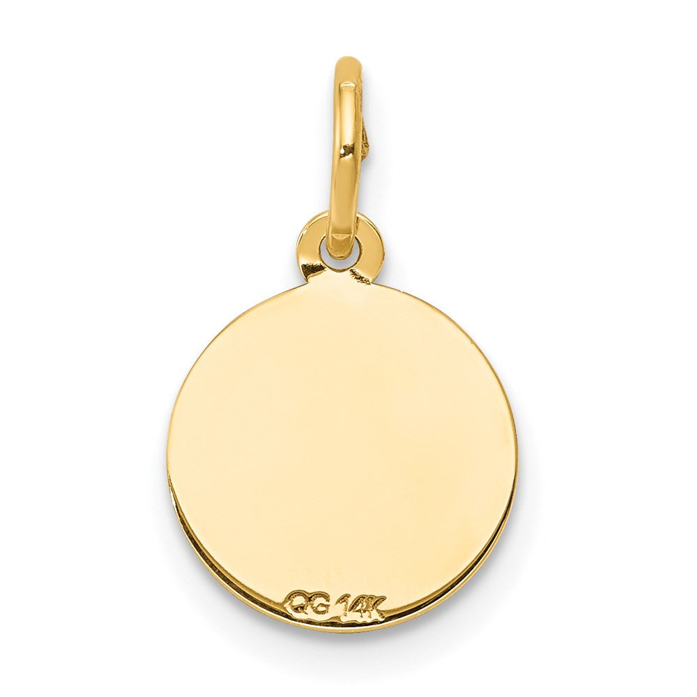 Extel Medium 14k Gold Holy Communion Charm Made in USA