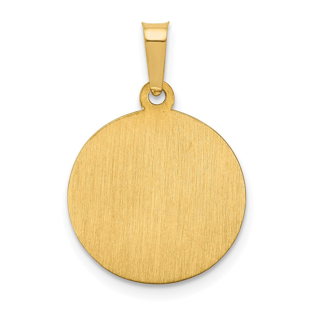 Extel Medium 14k Polished and Satin Saint Peter Medal Charm