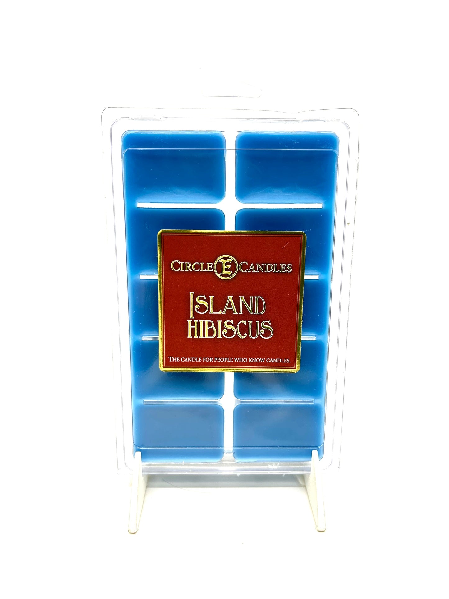 Circle E Candles Wax Melt Tart, Island Hibiscus Scent 10 Tarts