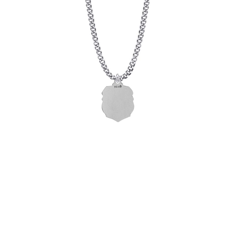 Extel Medium Sterling Silver St. Michael Medal Pendant