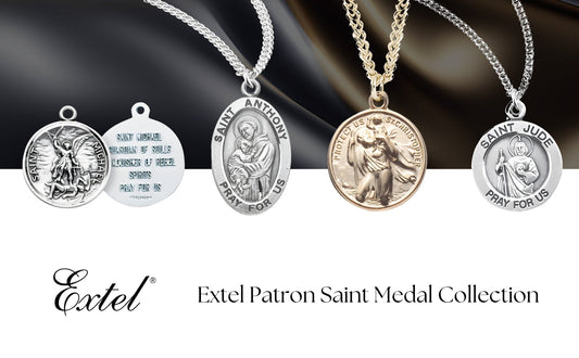 Patron Saint Medal Necklaces - Extel Jewelry at Bella Grace