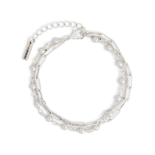 Pearls From Within Bracelet - Silver