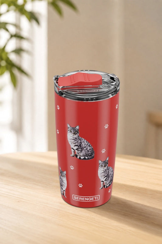 Tabby Silver Tumbler
