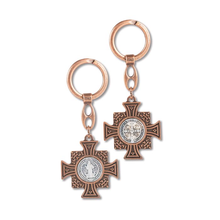 ST BENEDICT KEYCHAIN