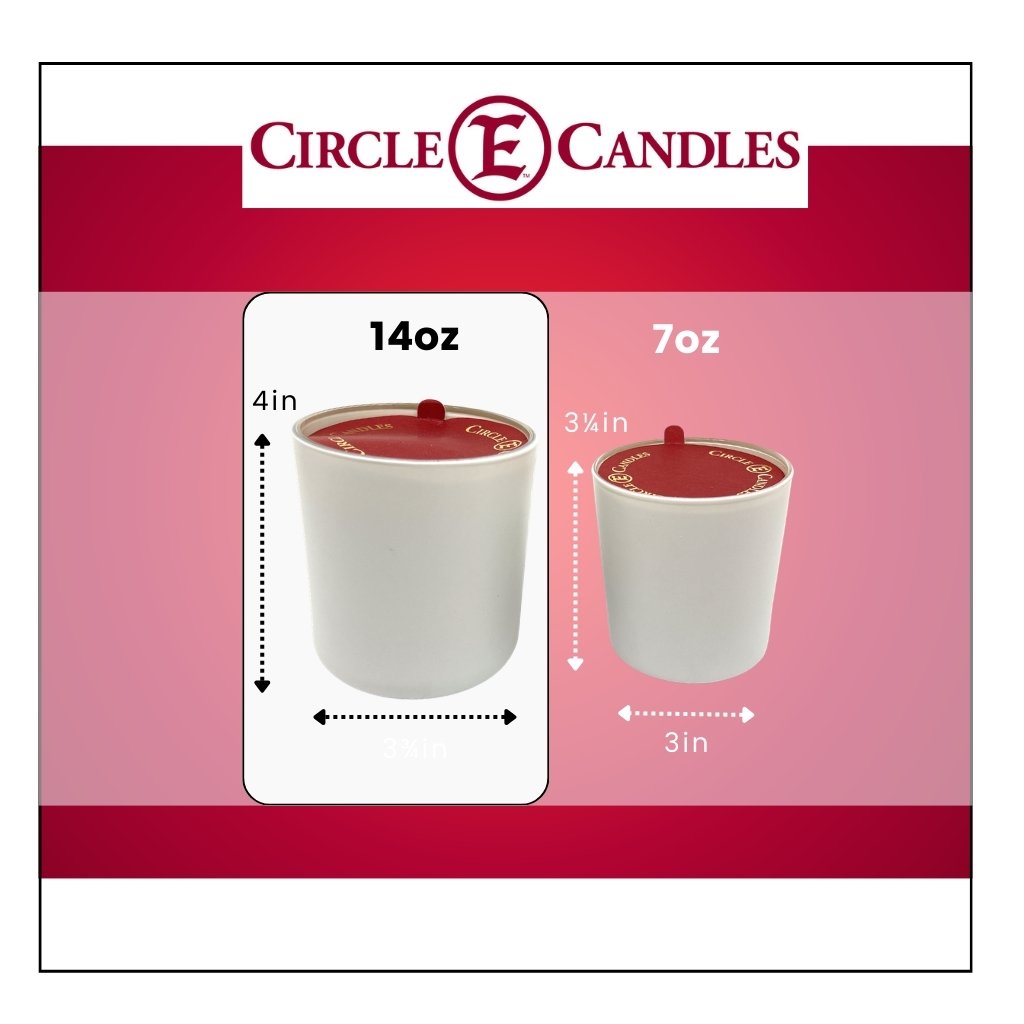 Circle E Candles, Bird of Paradise Scent, Medium Size Jar Candle, 14oz – Tropical Floral Home Fragrance, Sweet Exotic Bloom Candle, Made in USA
