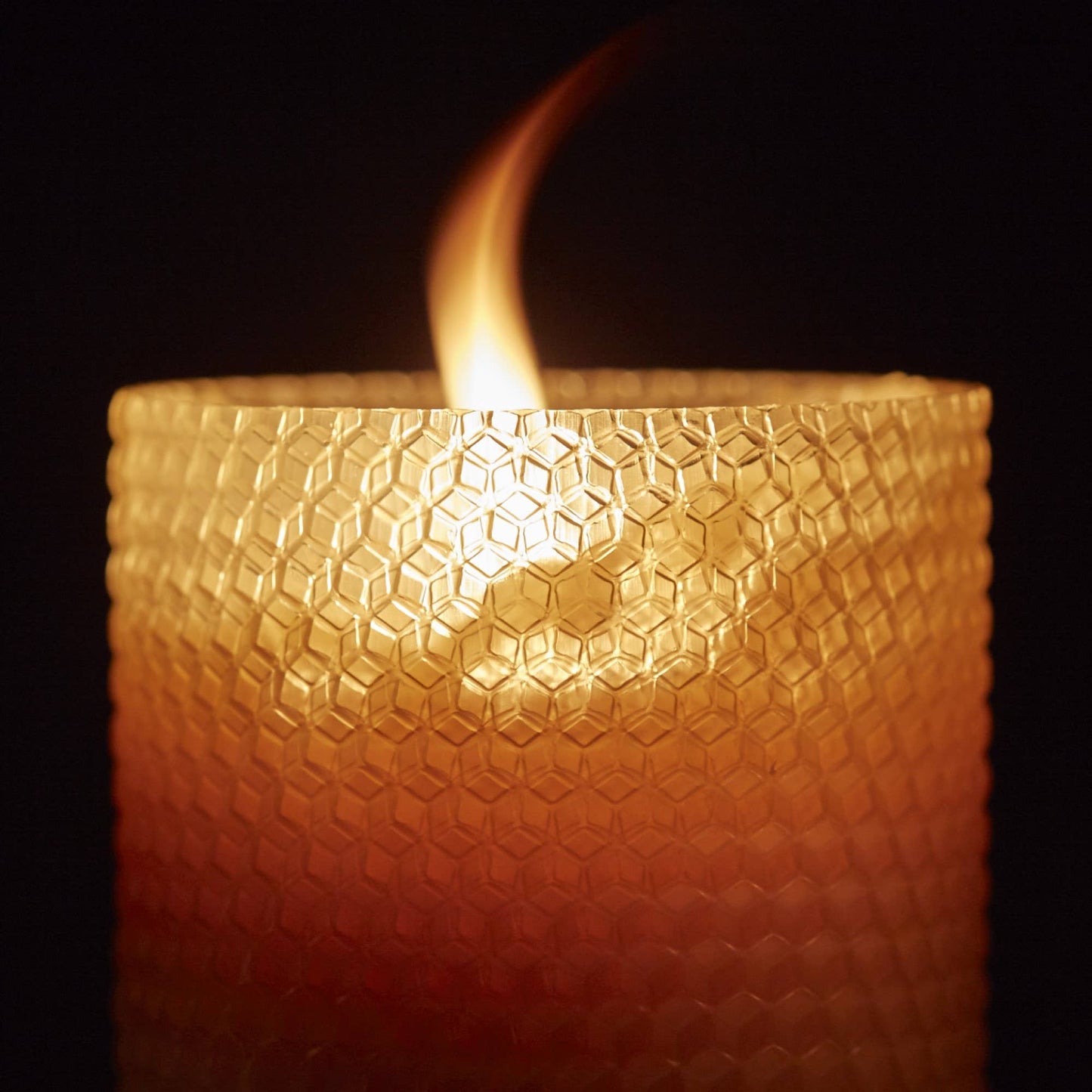 8 Inch Hand-Rolled Beeswax Taper Candles for Elegant Lighting