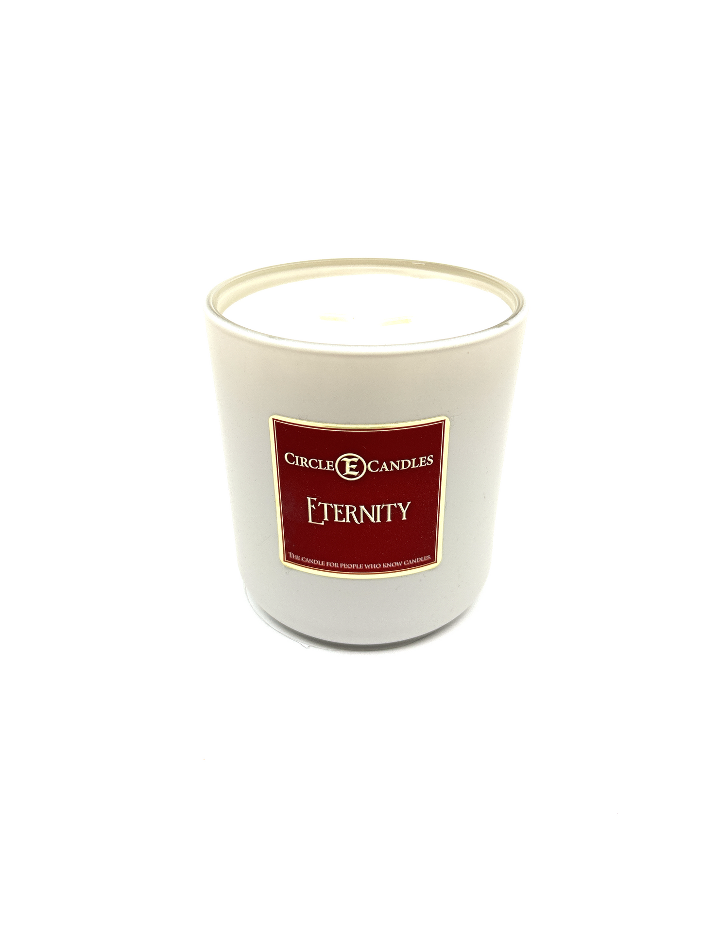 Circle E Candles, Eternity Scent, Medium Size Jar Candle, 7oz – Fresh Clean Classic Home Fragrance, Smooth Masculine Scented Candle, Made in USA