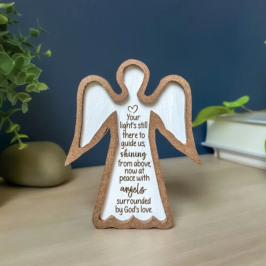 YOUR LIGHT MEM STANDING ANGEL BOXED