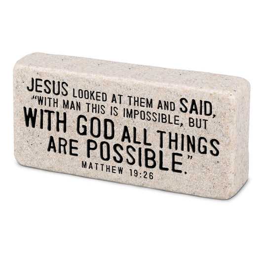 LCP Scripture Block With God All Things 4In