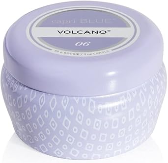 Volcano Lavender Mini Tin Candle, 3 oz Perfect For Travel